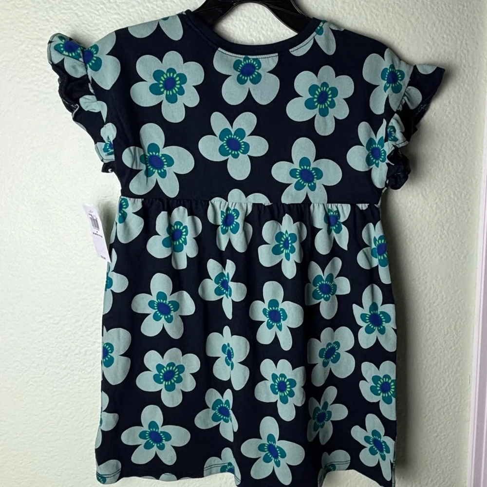 NWT 3T Spring flower dress 100% cotton